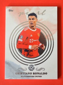 Topps Pearl 2021/2022 Fußball Champions League-Cristiano Ronaldo Manchester U. - Picture 1 of 2