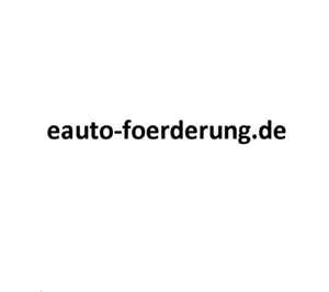 TOP Domain   eauto-foerderung.de - Bild 1 von 1