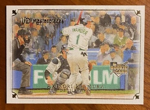 2007 Upper Deck Masterpieces AKINORI IWAMURA RC #68 Rays - Picture 1 of 2