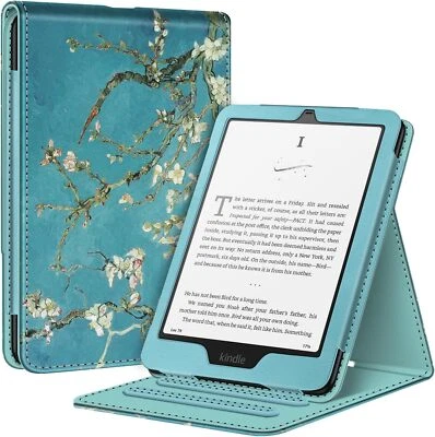 Flip Case for 7" Kindle Paperwhite (12th Gen 2024) Slim Fit Vertical Stand Cover - Image 1 of 4