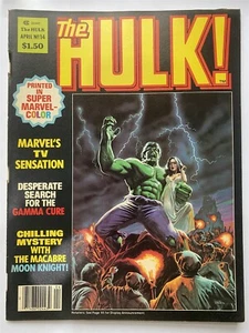 THE RAMPAGING HULK #14 Sienkiewicz Moon Knight Marvel Magazine 1979 FN/VF - Picture 1 of 1