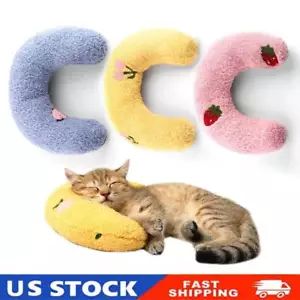 3 Packs Half Donut Cat Pillows for Indoor Cat and Small Dog, Calming Dog Pillows - Picture 1 of 8