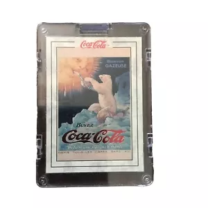 Coca-Cola Coke Series 2 Chase Card PB-1 PB1 RED FOIL NM with protector. - Bild 1 von 2