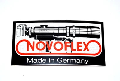 Adesivo/sticker Novoflex Made in Germany 68x136 mm (NUOVO)