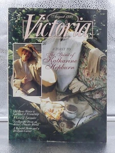 Victoria Magazine August 1991 Volume 5 Number 8 A Toast Spirit Katharine Hepburn - Picture 1 of 4