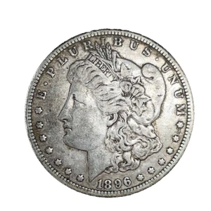 1896-O Morgan Dollar VF- XF 90% Silver $1 US Coin # 1550 - Picture 1 of 4