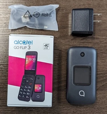 Alcatel GO FLIP 3 4052z - Metro Unlocked ATT, Tmobile - 4G LTE Flip Phone - Image 1 of 4