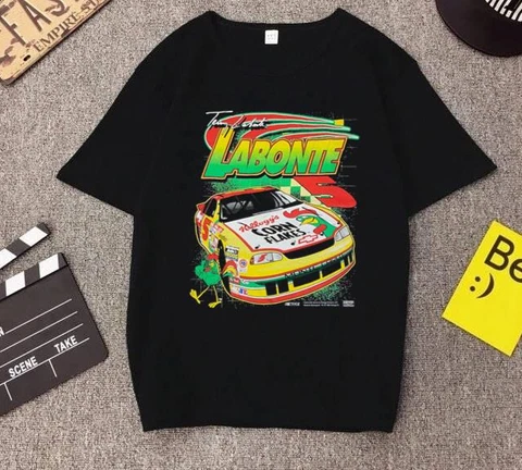 Terry Labonte Corn Flakes 5 Retro Nascar Unisex T-Shirt Cover