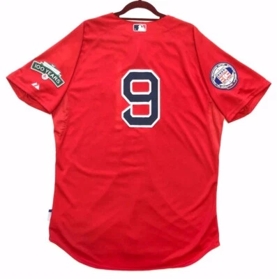 Футболка подлинная Majestic, РАЗМЕР 48 XL, BOSTON RED SOX, TED WILLIAMS, КЛАССНАЯ ОСНОВА - Изображение 1 из 4