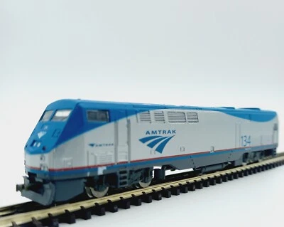 N Gauge Scale AMTRAK Railroad Diesel Locomotive Train Engine Model Railway - Image 1 of 4