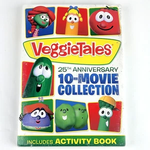 VeggieTales DVD 10-movie Collection 25th Anniversary Trevor Devall New Sealed - Picture 1 of 5