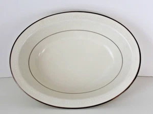 Noritake Ivory China Sorrento 10” Oval Serving Bowl - Picture 1 of 5