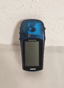Garmin eTrex Legend H Blue Handheld LCD Display Waterproof Hiking GPS Navigator - Picture 1 of 3