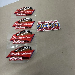 Vintage Budweiser Atlanta BudBowl Patch 2000, Budweiser 2000 All Star Game Patch - Picture 1 of 10