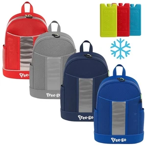 ZAINO TERMICO 20 LT FRIGO CAMPEGGIO ESCURSIONI PICNIC BORSA TERMICA con ghiaccio - Photo 1/13