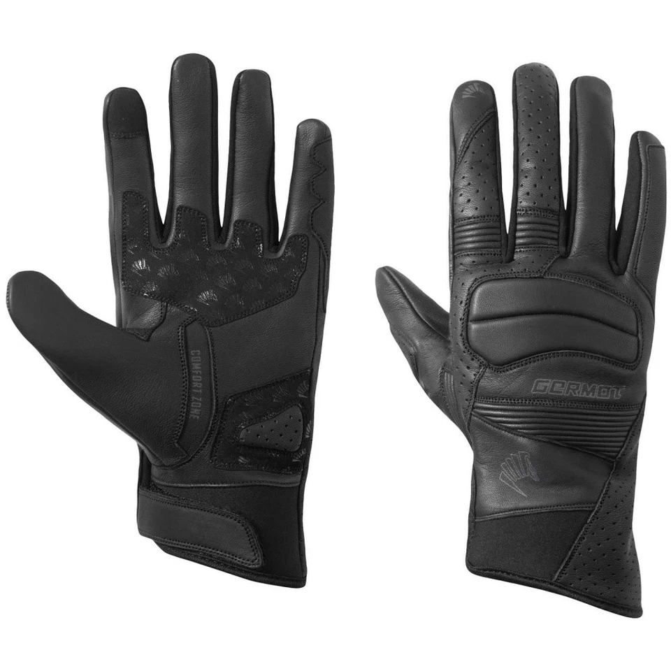Germot Seca Sommer Motorradhandschuhe schwarz - Bild 1 von 1