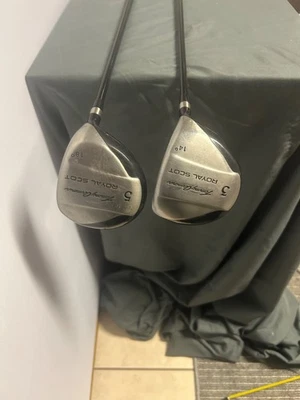 Tommy Armour 3 e 5 Fairway Woods Royal Scot Mid-Firm-Flex, - Imagem 1 de 4