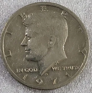 1971-D KENNEDY MEZZO DOLLARO MEDIA CIRCOLATA *B813 - Foto 1 di 3