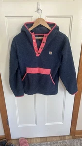 Carhartt Girls Fleece Jacket, Hoodie Sweater, Youth Size XL, 14 - Picture 1 of 6