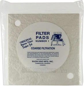 Buon Vino Super Jet Wine Purifier Filter Pads 1-Count (Pack of 3), #1 - Picture 1 of 3