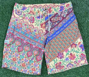 Vintage Polo Ralph Lauren Badehose Gr. 36 Gobelin Paisley Boardshorts - selten - Bild 1 von 12