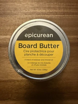 Epicurean Board Butter EPI Butter Beeswax And Mineral Oil - *New Sealed* 4.5oz  - Image 1 of 4
