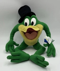 Vintage 1994 Looney Tunes Michigan J. Frog Plush by Applause Warner Bros Tag - Picture 1 of 8