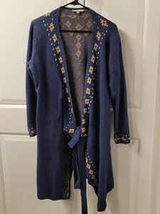 Royal Robbins Cardigan Sweater Women's Size: Large Cute With Belt - Picture 1 of 11