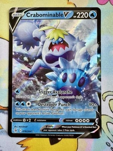 Crabominable V 076/264 Swsh08: Fusion Strike Holo - Imagen 1 de 1