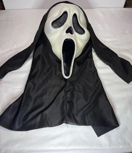 Easter Unlimited Fun World Div SCREAM Ghost Face Mask Glows Halloween 9206 (c) - Picture 1 of 11