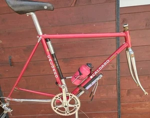 Vintage Telaio Caldaro ( Rome )Columbus SL Tubes Campagnolo Record BB 52*52 Ctc - Bild 1 von 24