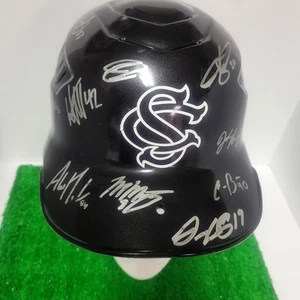 2016 South Carolina Gamecocks Signed Helmet SEC East Champs Baseball AAC COA - Picture 1 of 6