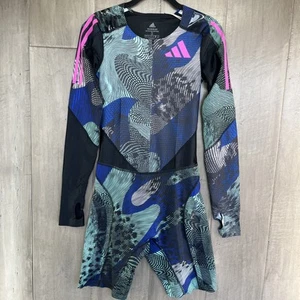 Adidas Adizero Long Sleeve Running Speedsuit Men's Size Small HN8039 - Picture 1 of 6