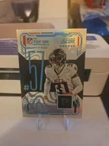 Justin Simmons 2025 Panini Score TOP 100 Players Of 2024 Case Hit SSP Card 🔥 - Bild 1 von 2