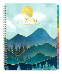 2025-2026 Terminbuch Terminplaner, Tagesagenda Juli 2025-Juni 2026 - Bild 1 von 9