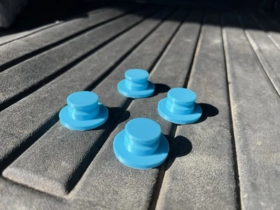 1/2 Hydraulic Female Plug Cover Dust Cap For Tractor (Set of 4) Plastic - Image 1 of 4
