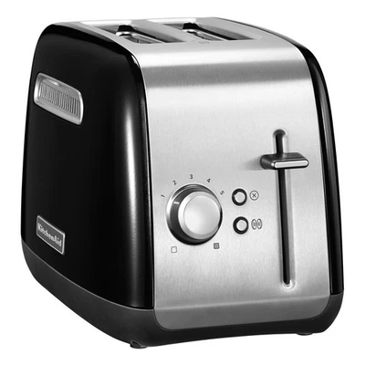 KitchenAid 5KMT2115EOB Classic Toaster Onyx Schwarz 5 Stufen Bagel-Taste - Bild 1 von 4