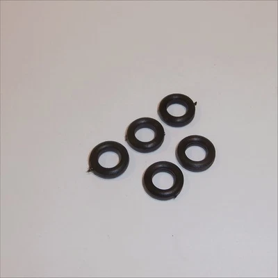 Matchbox Lesney 1-75 72b Jeep Tires Set of 5 Black Tyres Pack #71 - image 1 of 4