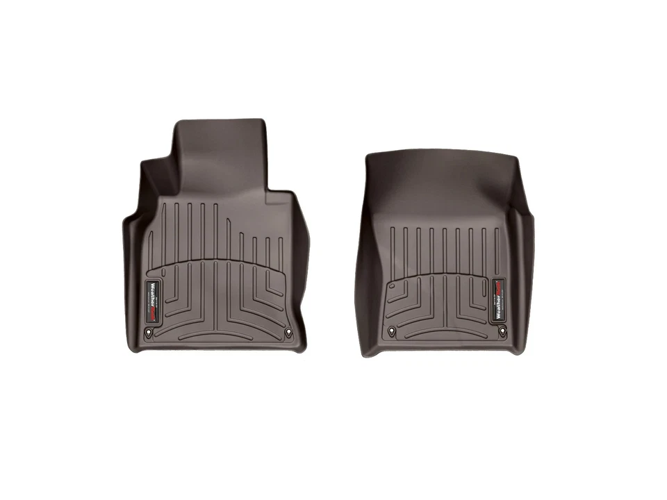 WeatherTech FloorLiner for 2014-2019 Infiniti Q70 - 1st Row, Cocoa - Image 1 of 4