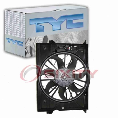 Conjunto de ventilador condensador y radiador doble TYC para Mercedes-Benz JC 2007-2011 Foto 1 de 4