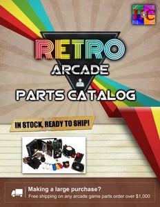 RetroArcade.us Complete Arcade Game Parts Catalog Jamma and Mame parts and More! - Picture 1 of 1