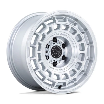 Black Rhino BR024SD AWOL Machined Silver 17x8.5 5x5 10mm (BR024SD17855010) - Image 1 of 3