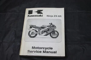 2000 KAWASAKI NINJA ZX6R ZX600J SERVICE MANUAL BOOK - Bild 1 von 5