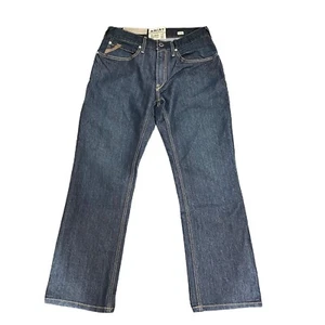 Ariat Herren M4 Low Rise Boot Cut Jeans Gr. 31x30 Dark Wash Stretch NEU - Bild 1 von 14