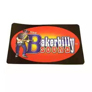 Adesivo The Bakerbilly Sound Bakersfield CA Country Western Band decalcomania 5" 899A - Foto 1 di 3
