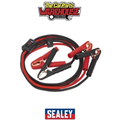 Sealey BC25635SR Booster Cables with Electronics Protection 25mm² x 3.5m 600A - Image 1 of 4