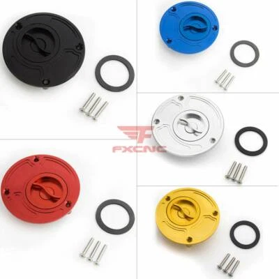 Para Honda CBR600 F4i F4 F3 F2 1991-2008 CB1000R CNC Tapa Gas Tanque Cubierta Aceite Combustible Foto 1 de 4