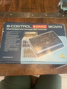 Behringer B-Control Nano BCN44 Rotary MIDI Controller Control Surface Free S&H - Picture 1 of 7
