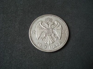 Yugoslavia, 10 Dinara, 1931, silver - Picture 1 of 2