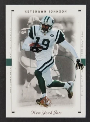 Keyshawn Johnson Upper Deck SP Authentic Football Card #59 (NM) - Image 1 of 2